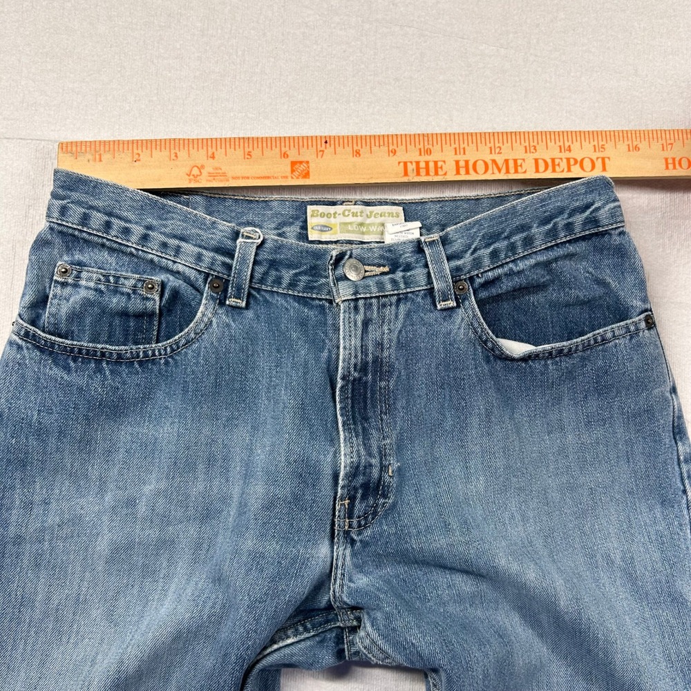 Vintage Old Navy Jeans Womens 12 Regular Bootcut Low Waist Cowboy Western Y2K - Picture 7 of 11